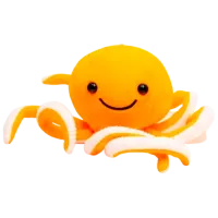 Мягкая игрушка ShopShop Океан 9874166696695  3+ / Оранжевый