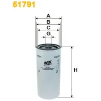 Filtru de ulei Wix Filters 51791 WX-51791 photo 2
