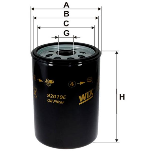 Масляный фильтр Wix Filters 92019E WX-92019E photo 3