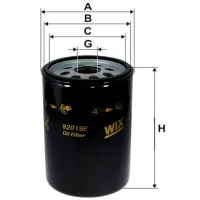 Filtru de ulei Wix Filters 92019E WX-92019E photo 3