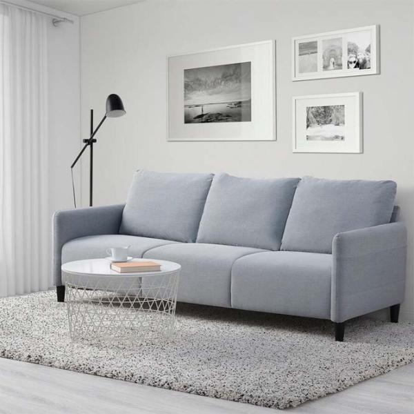 Canapea Ikea Angersby (5445229) Stofă / Gray photo 6