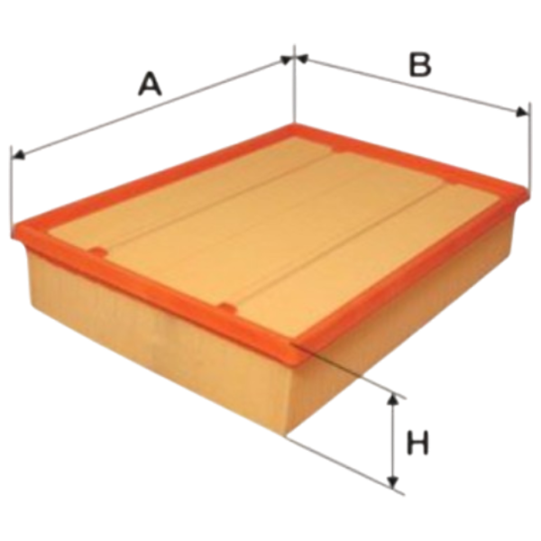 Filtru de aer Wix Filters WA6344 WX-WA6344 photo 1