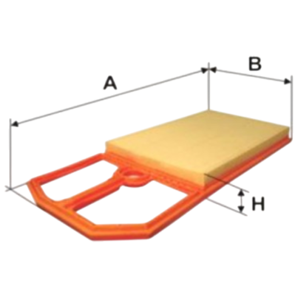 Filtru de aer Wix Filters WA6373 WX-WA6373 photo 5 Filtru de aer Wix Filters WA6373 WX-WA6373 photo 5