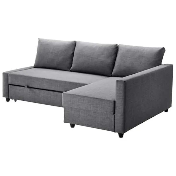 Canapea de colț Ikea Friheten (5396195) Stofă / Dark Gray photo 1