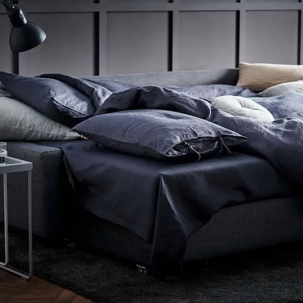 Canapea de colț Ikea Friheten (5396195) Stofă / Dark Gray photo 5