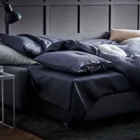 Canapea de colț Ikea Friheten (5396195) Stofă / Dark Gray photo 5