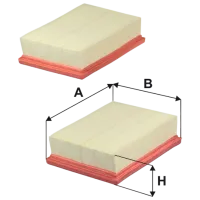 Воздушный фильтр Wix Filters WA6692 WX-WA6692