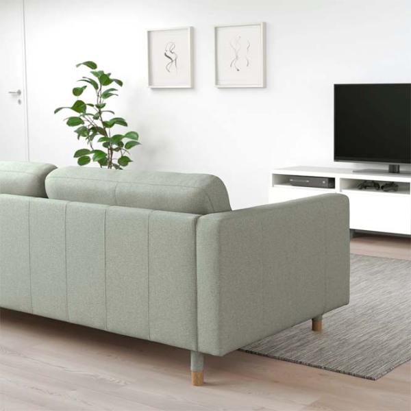 Canapea Ikea Landskrona (5285986) Poliester / Light green photo 2
