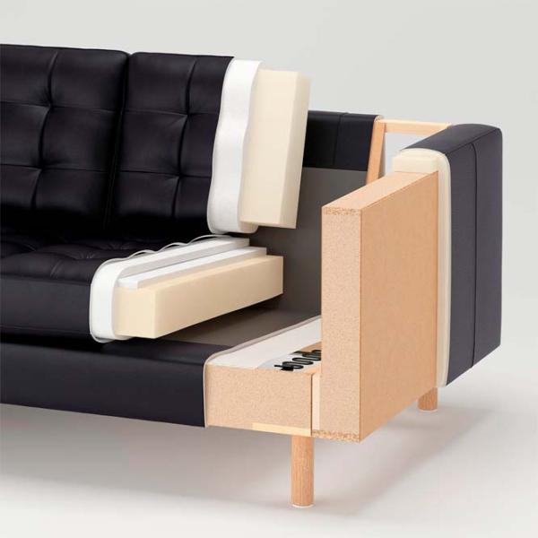 Canapea Ikea Landskrona (5285986) Poliester / Light green photo 7