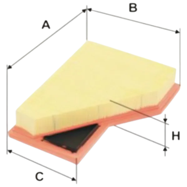 Filtru de aer Wix Filters WA9647 WX-WA9647 photo 6