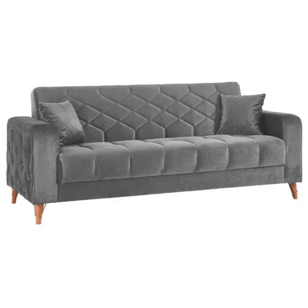 Canapea Fabulous Melisa (5752897) Velur / Gray photo 1