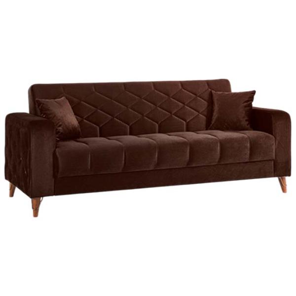 Canapea Fabulous Melisa (5757017) Velur / Brown photo 1 Canapea Fabulous Melisa (5757017) Velur / Brown photo 1