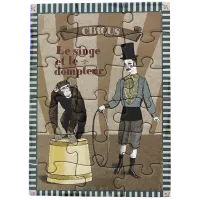 Puzzle Londji Le dompteur 5+/ Numărul de piese: 18