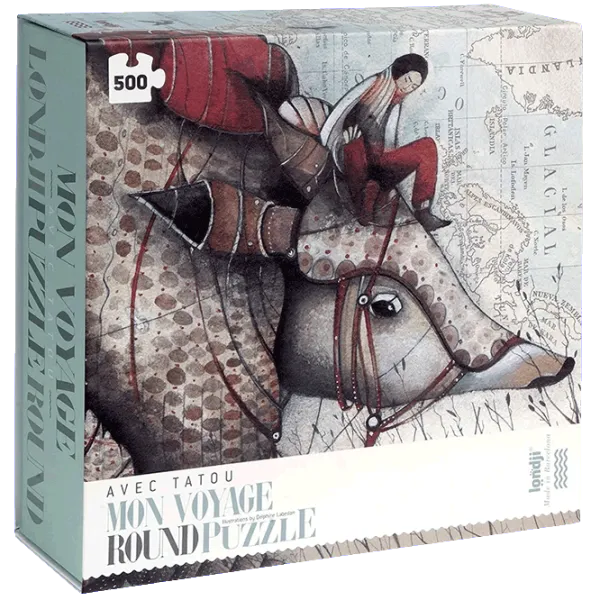 Puzzle Londji Avec tatou 6+/ Numărul de piese: 500 photo 1 Puzzle Londji Avec tatou 6+/ Numărul de piese: 500 photo 1
