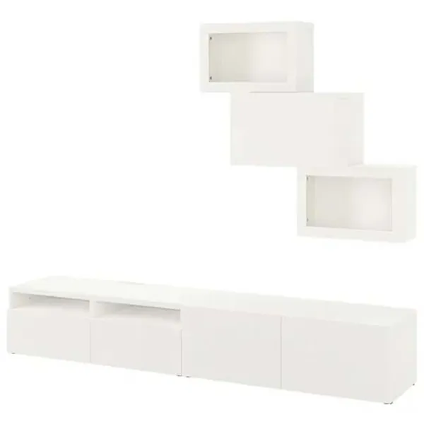 Living Ikea Besta Non-modulară / White photo 1