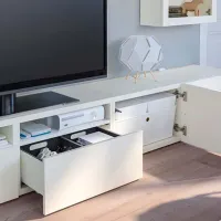 Living Ikea Besta Non-modulară / White photo 7
