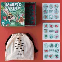 Puzzle Londji Rabbit's Garden 3+/ Numărul de piese: 24 photo 6