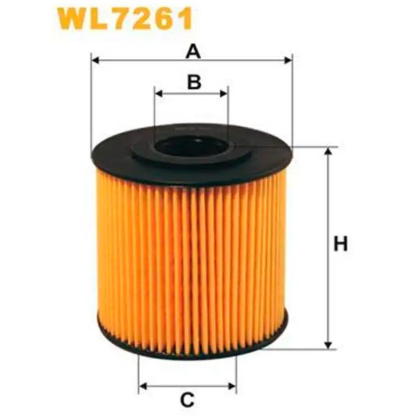 Масляный фильтр Wix Filters WL7261 WX-WL7261 photo 3 Масляный фильтр Wix Filters WL7261 WX-WL7261 photo 3