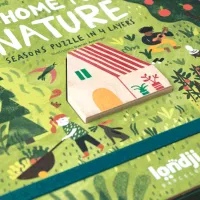 Puzzle Londji A home for nature 5+/ Количество деталей: 40 photo 4