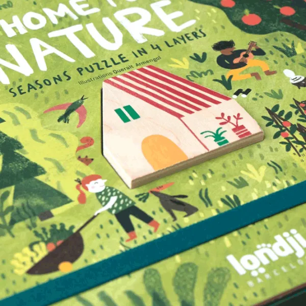 Puzzle Londji A home for nature 5+/ Numărul de piese: 40 photo 7 Puzzle Londji A home for nature 5+/ Numărul de piese: 40 photo 7
