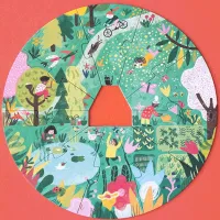 Puzzle Londji A home for nature 5+/ Количество деталей: 40 photo 5