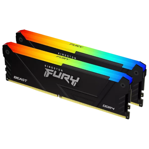 Оперативная память Kingston FURY Beast RGB KF436C17BB2AK2/16  / DDR4 / 16 ГБ photo 3