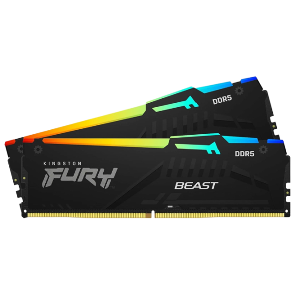 Оперативная память Kingston FURY Beast RGB KF564C32BBEAK2/32  / DDR5 / 32 ГБ photo 2