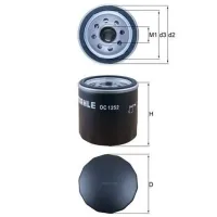 Filtru de ulei Mahle OC 1252 MHL-OC 1252 photo 2