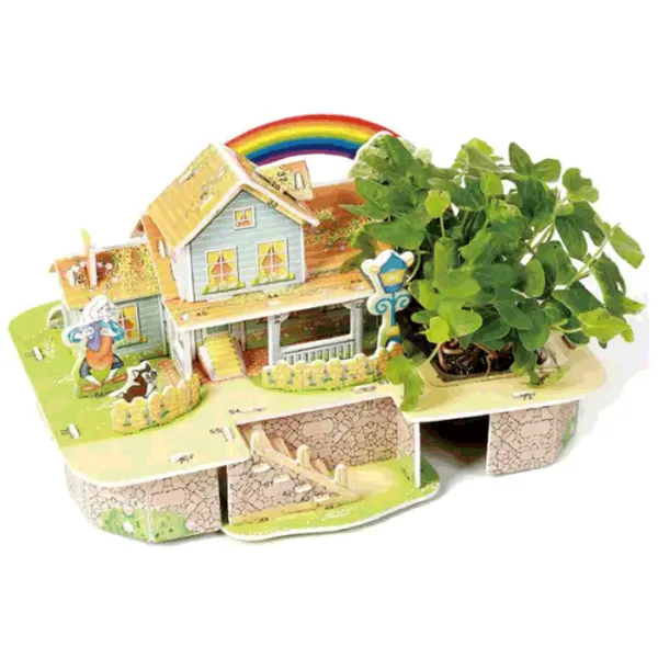 Puzzle Zilipoo Mini Rainbow House / Numărul de piese: 35 photo 2