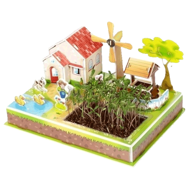 Puzzle Zilipoo Windmill Farm 8+/ Numărul de piese: 23 photo 1