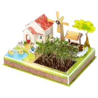 Puzzle Zilipoo Windmill Farm 8+/ Количество деталей: 23