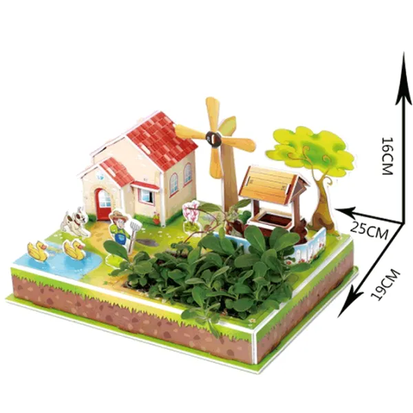 Puzzle Zilipoo Windmill Farm 8+/ Numărul de piese: 23 photo 2