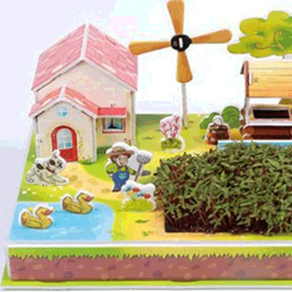 Puzzle Zilipoo Windmill Farm 8+/ Numărul de piese: 23 photo 3