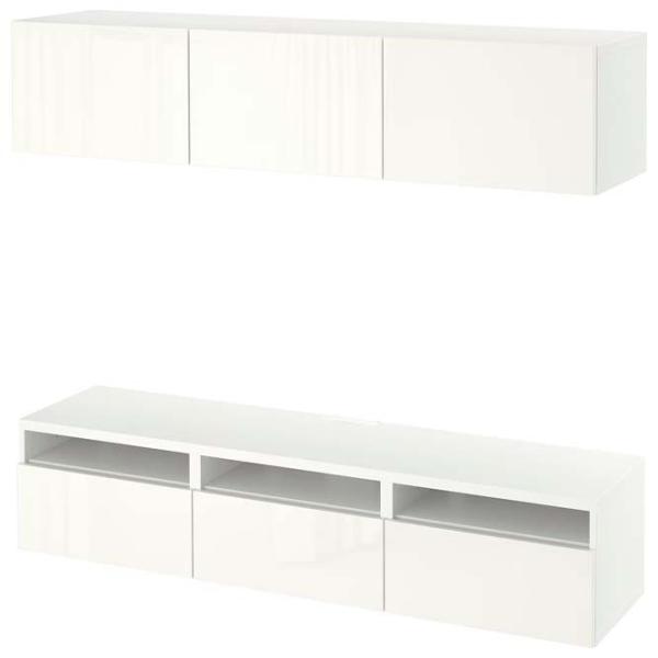 Living Ikea Besta Modulară / White photo 1 Living Ikea Besta Modulară / White photo 1