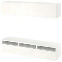 Гостиная Ikea Besta Модульная / White