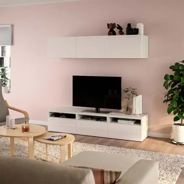 Living Ikea Besta Modulară / White photo 2 Living Ikea Besta Modulară / White photo 2