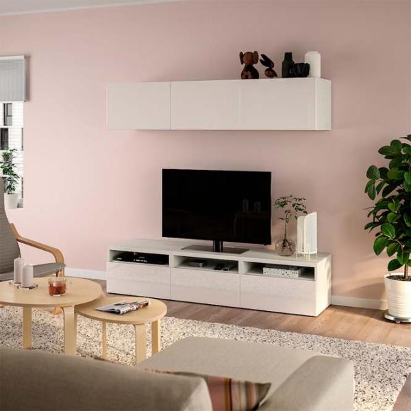 Living Ikea Besta Modulară / White photo 2 Living Ikea Besta Modulară / White photo 2