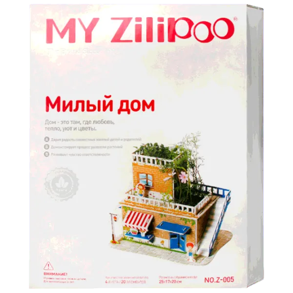 Puzzle Zilipoo Sweet Home 3+/ Количество деталей: 30 photo 1