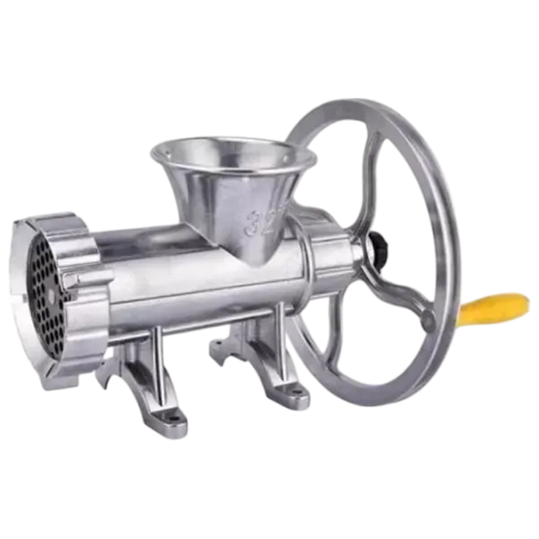 Mașină de tocat carne manuală Micul Fermier GF-0405  / / Silver photo 1