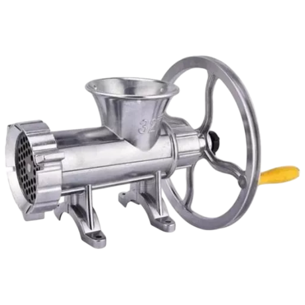 Mașină de tocat carne manuală Micul Fermier GF-0405  / / Silver photo 1