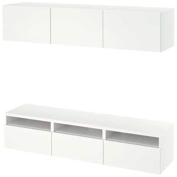 Гостиная Ikea Besta/Lappviken Модульная / White photo 1 Гостиная Ikea Besta/Lappviken Модульная / White photo 1