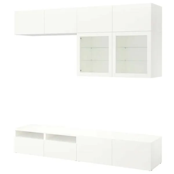 Гостиная Ikea Besta Модульная / White photo 1