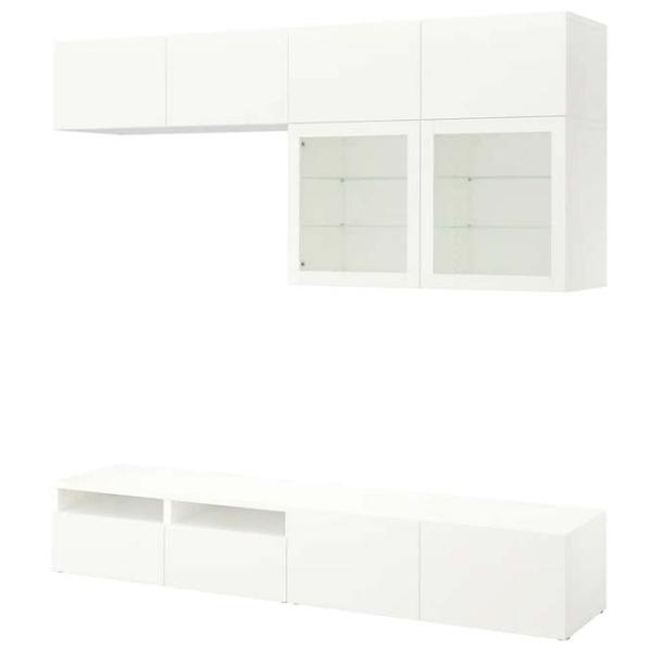 Гостиная Ikea Besta Модульная / White photo 1