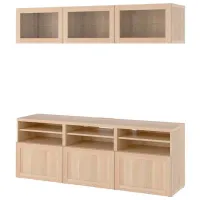 Гостиная Ikea Besta Модульная / Дуб