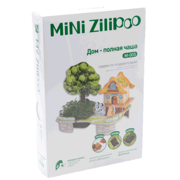 Puzzle Zilipoo Full House 3+/ Количество деталей: 22 photo 1