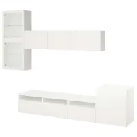 Living Ikea Besta/Eket Modulară / White