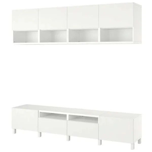 Living Ikea Besta Modulară / White photo 1 Living Ikea Besta Modulară / White photo 1