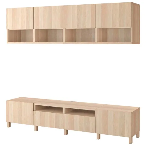 Living Ikea Besta Modulară / Stejar photo 1