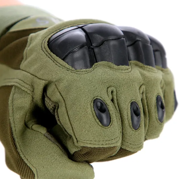 Mănuși tactice pentru bărbați Reis NC1798 Green / Cu degete photo 2