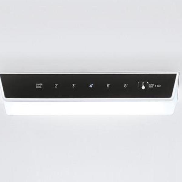 Frigider Candy CCH1T518DW cu congelator jos 253 l / 181 cm / White photo 4